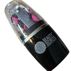 Travel Set Beauty Secrets Nail Clippers | Tweezer | Scissors | New In Case